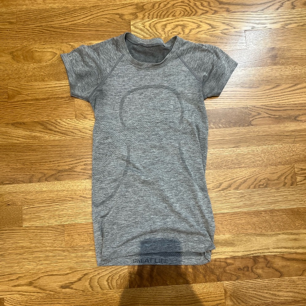 Lululemon grey swiftly tech normal length